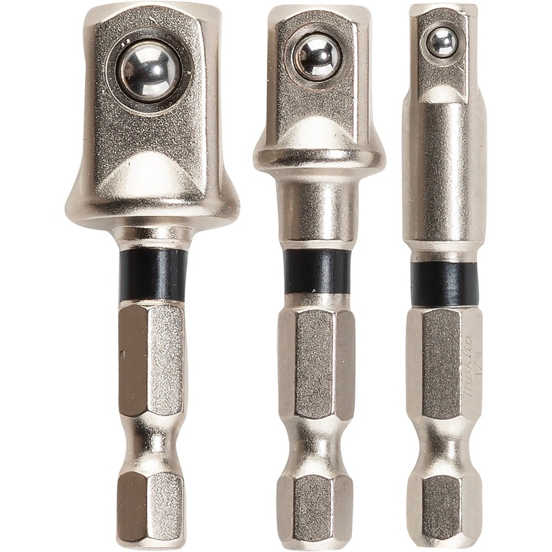 Makita E-01600 Impact XPS 3 Pc. Square 2" Socket Adapter Set