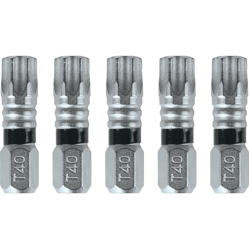 Makita E-10609 Impact XPS T40 Torx 1" Insert Bit, 5/pk