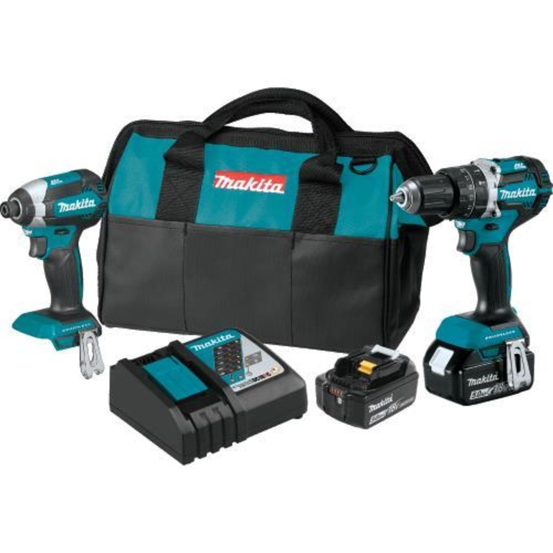Makita XT269T 18V LXT LithiumIon Brushless Cordless 2Pc. Combo Kit (5.0Ah)