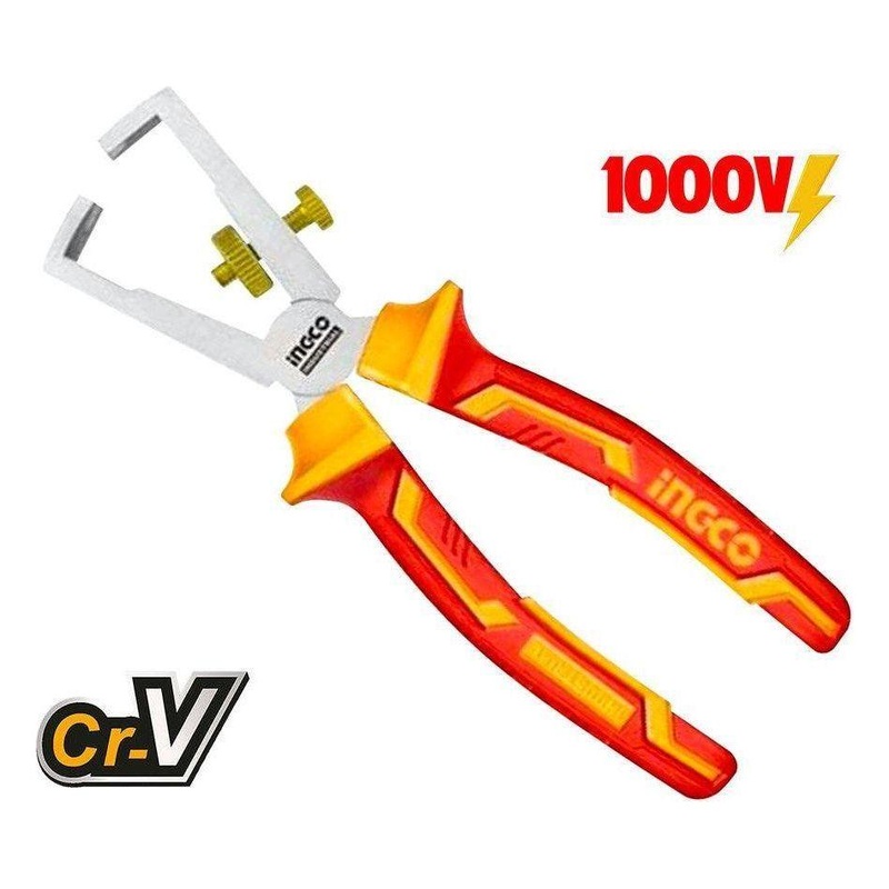 Ingco HIWSP28160 Insulated Wire Stripping Pliers 6"