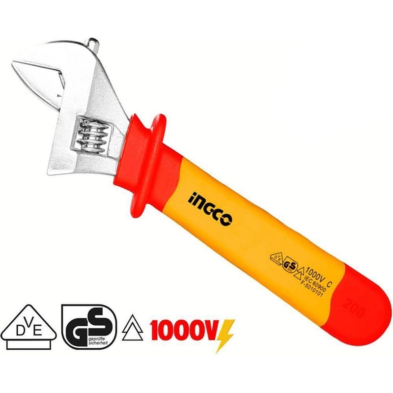 Ingco Insulated Adjustable Wrench (1000V)