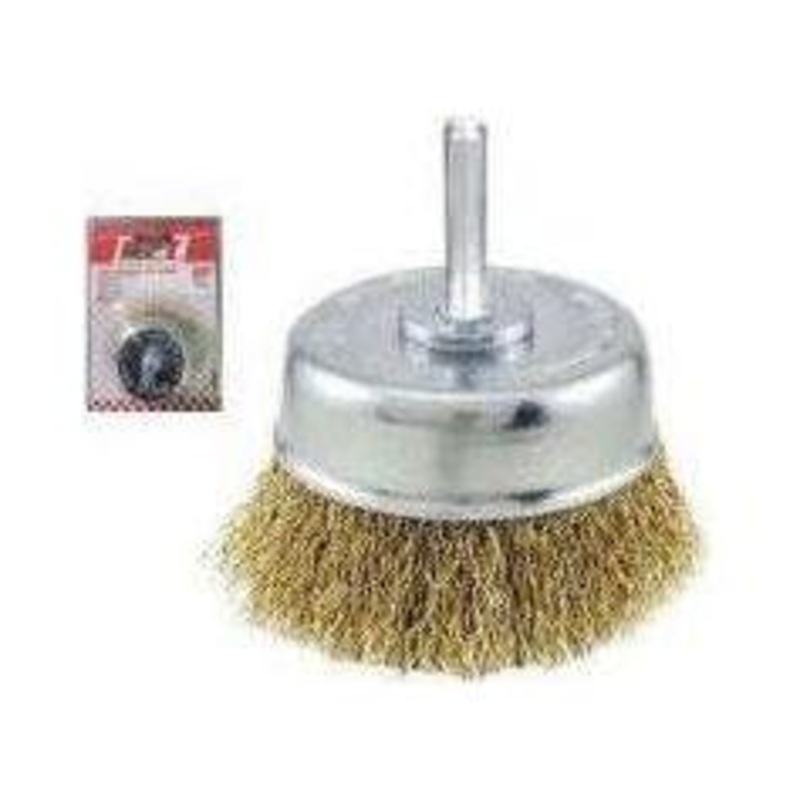 MPT Wire Brush With 1/4" Shank