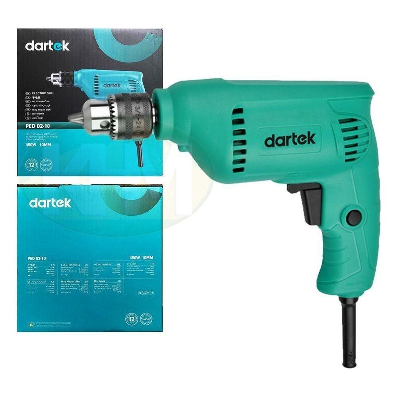 Dartek PED 02-10 Hand Drill 450W 10mm