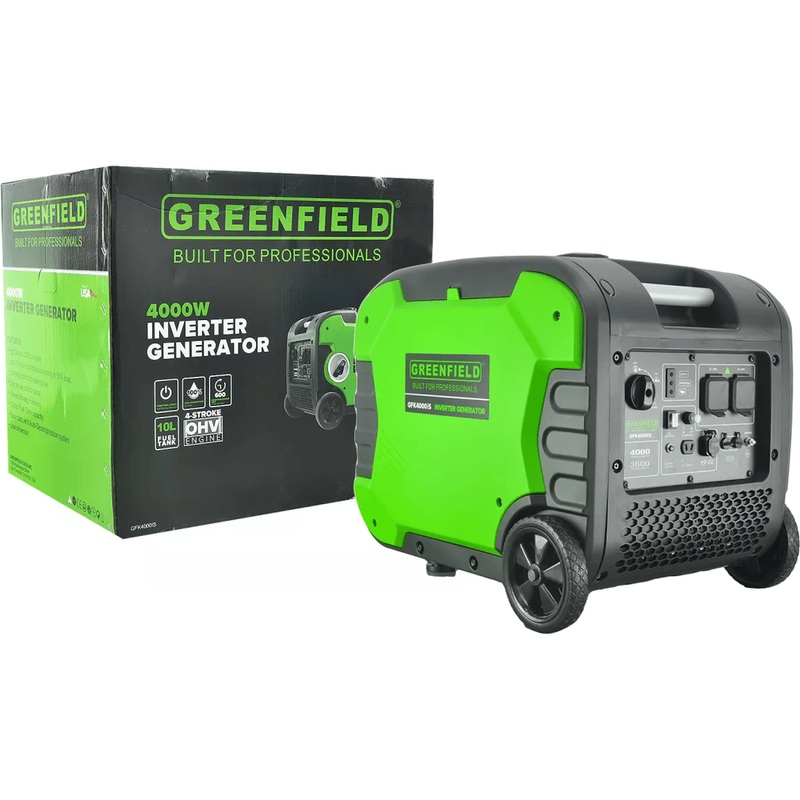 Greenfield Inverter Gasoline Generator / Genset (Smart Rpm)