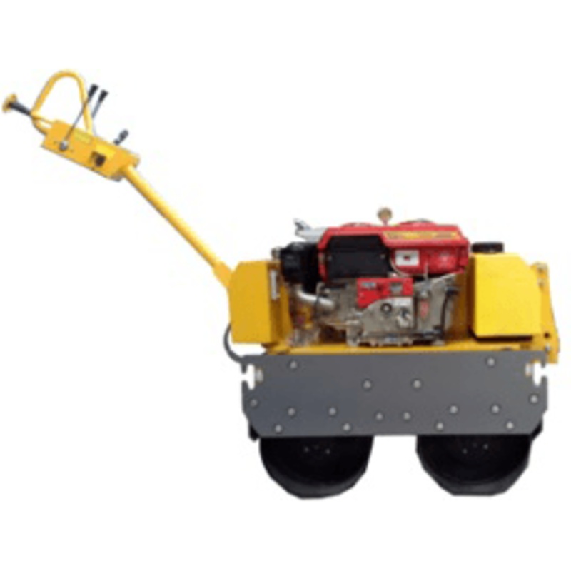 Shibaru SRL-900D-SHD120 Double Drum Walk Behind Vibration Road Roller 12HP