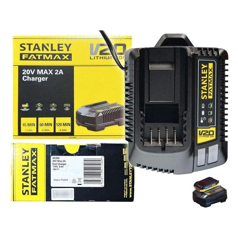 Stanley SC200 20V Battery Charger 2A