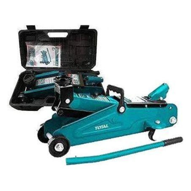 Total THT108225 Hydraulic Floor / Crocodile Jack 2Tons with Case