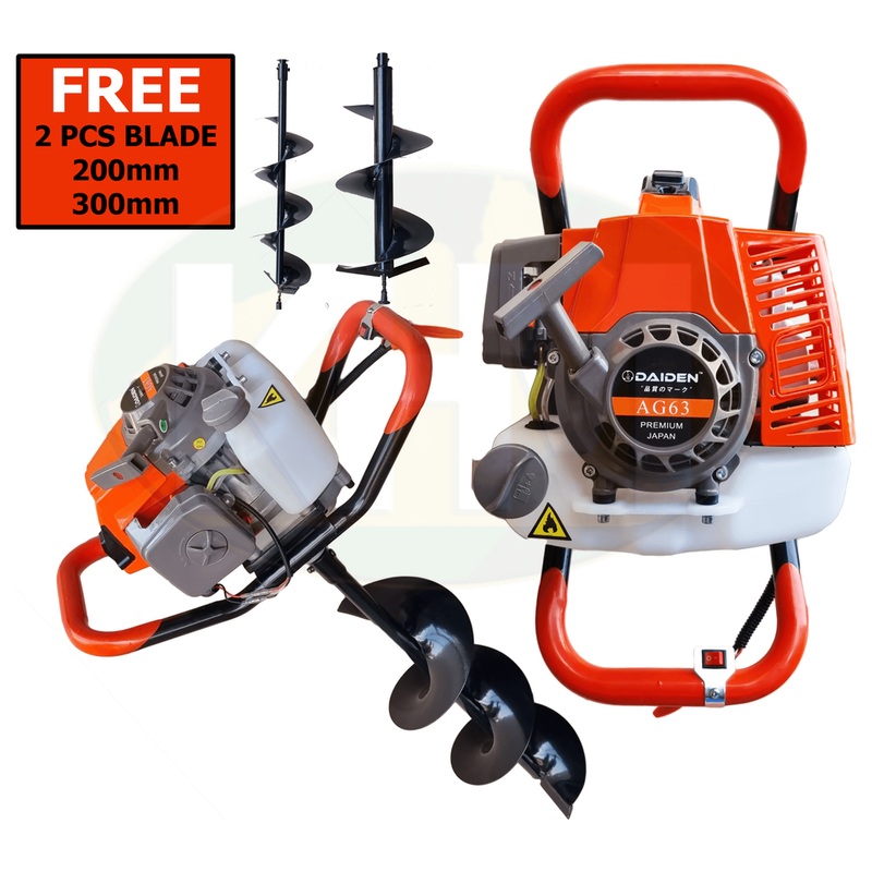 Daiden DEA-63 / AG-63 Engine Powered Earth Auger Machine
