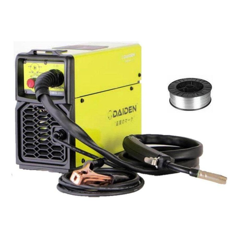 Daiden DMIG-200 DC Inverter Fluxcored / Gasless MIG Welding Machine