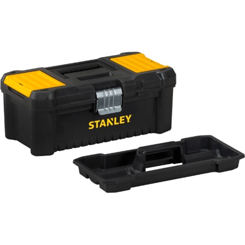 Stanley 75-515 Metal Latch Plastic Tool Box 12.5" (Essential)