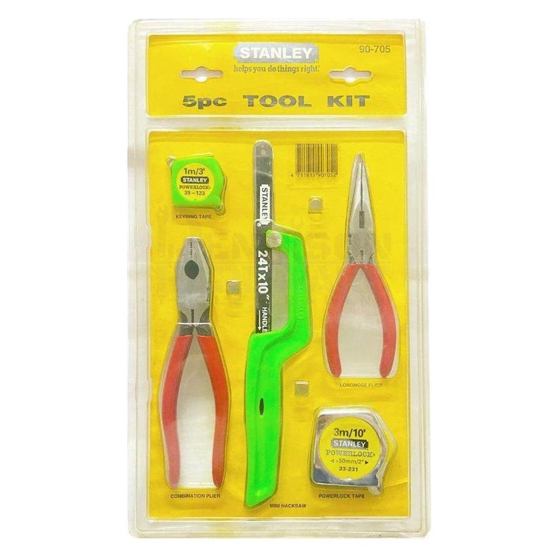 Stanley 90-705 Homeowners Tool Kit (5 pc Hand Tool Set)