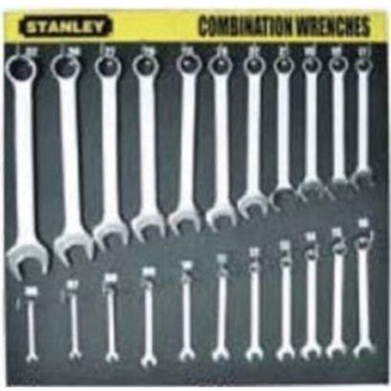 Stanley Open / Box  / Combination  Wrench Set with Display Board Merchandiser