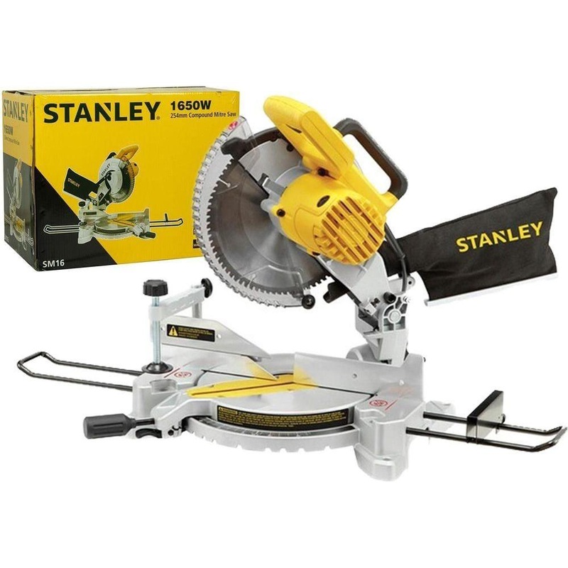 Stanley SM16 Compound Miter Saw 10" 1650W