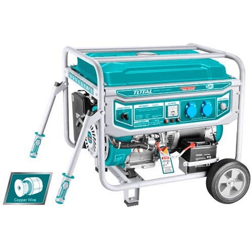 Total TP1650015P Gasoline Generator 6.6 KVA