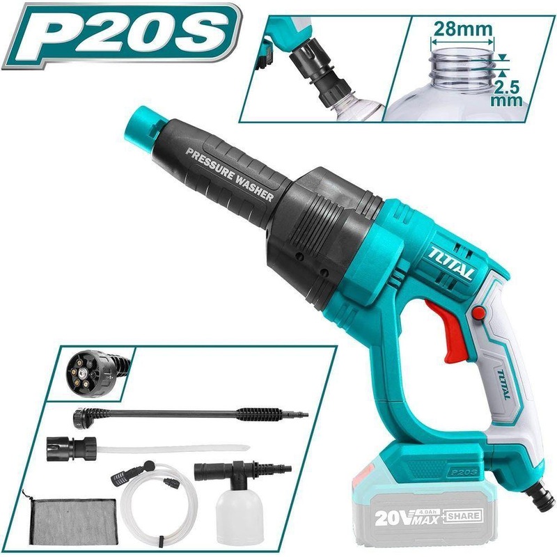 Total TPWLI2008 20V Cordless Pressure Washer (Bare)