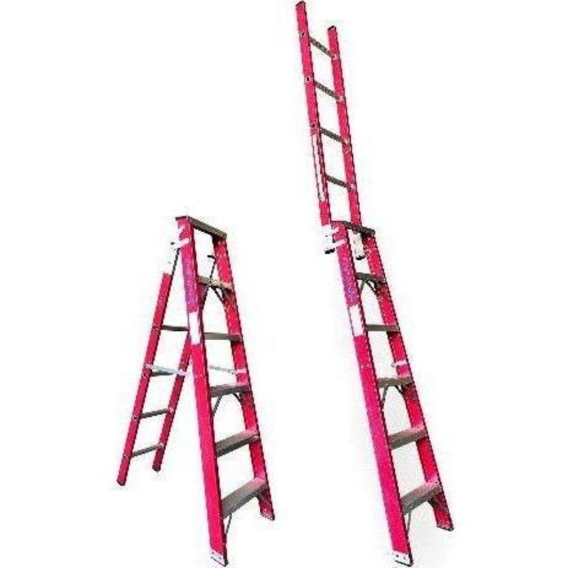 Butterfly Fiberglass Dual Purpose Ladder