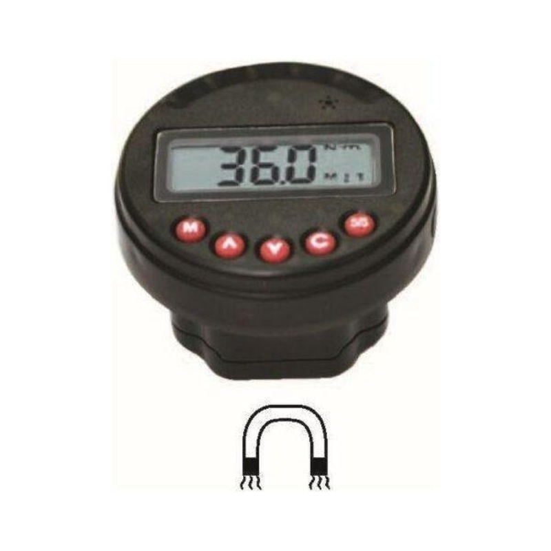 Hans 0078A Digi-Torc Angle Meter with Magnet