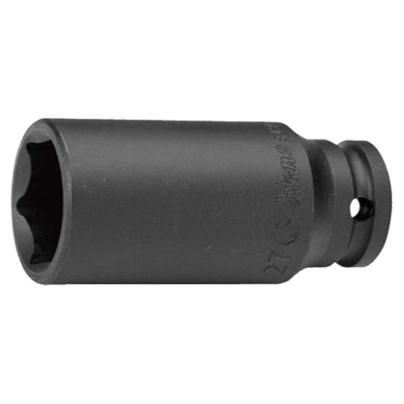 Hans 84300A 1/2" Drive Impact Deep Socket Wrench 6pts [Loose]
