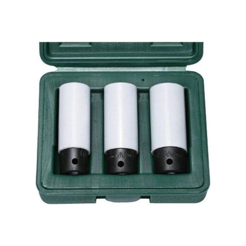 Hans 84603MB Super Thin Wall Deep Impact Socket Wrench Set (Plastic Sleeve)