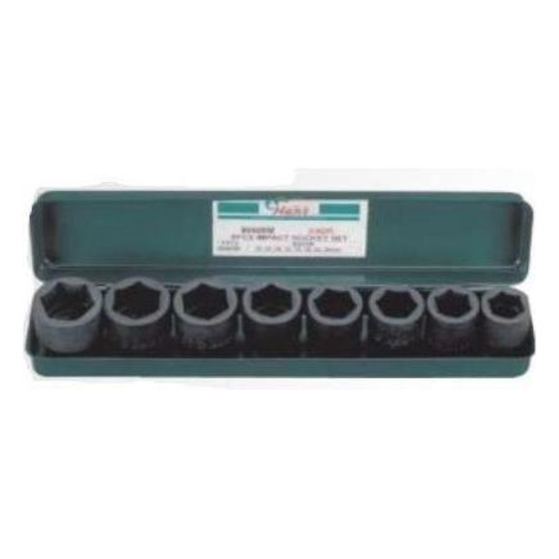 Hans 86609A 3/4" Drive Impact Socket Wrench Set