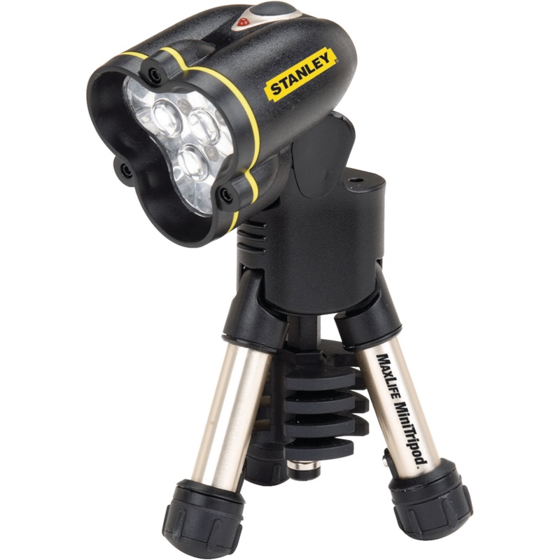 Stanley 95-111 Flashlight with Mini Tripod 5"
