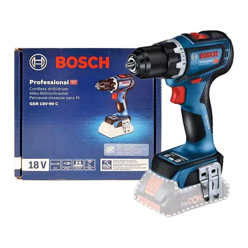 Bosch GSR 18V-90 C Cordless Drill - Driver 13mm 18V (Bare)