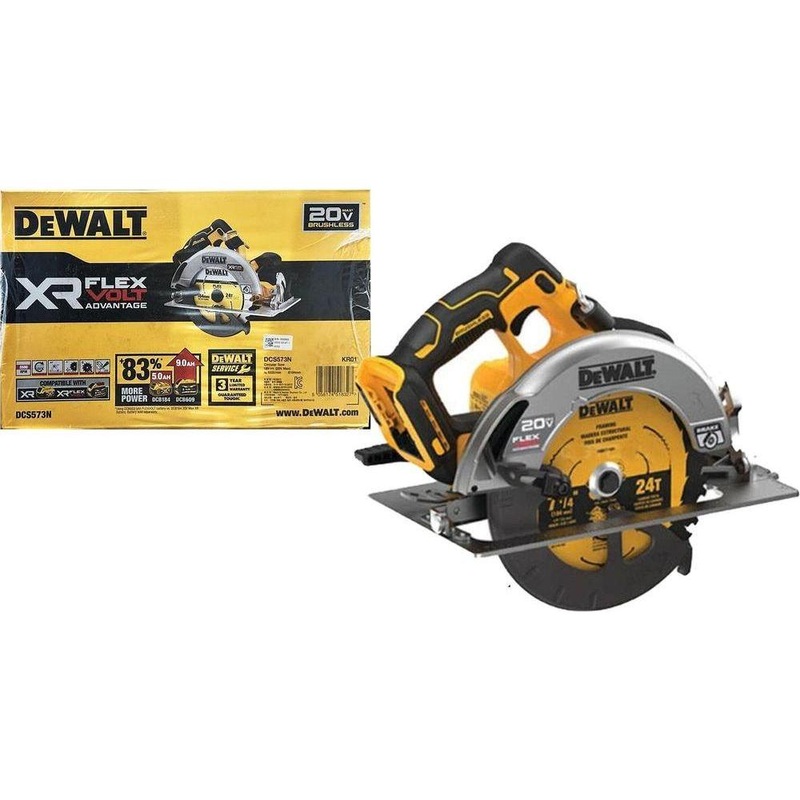 Dewalt DCS573N 20V Cordless Circular Saw 7-1/4" (Bare) [FLEXVOLT]