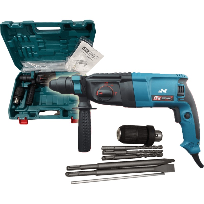 JR Kawasaki JRKRH1100 SDS-Plus Rotary Hammer 26mm 1100W