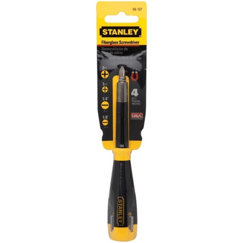 Stanley 68-747 Ratchet Screwdriver (6 Bits)