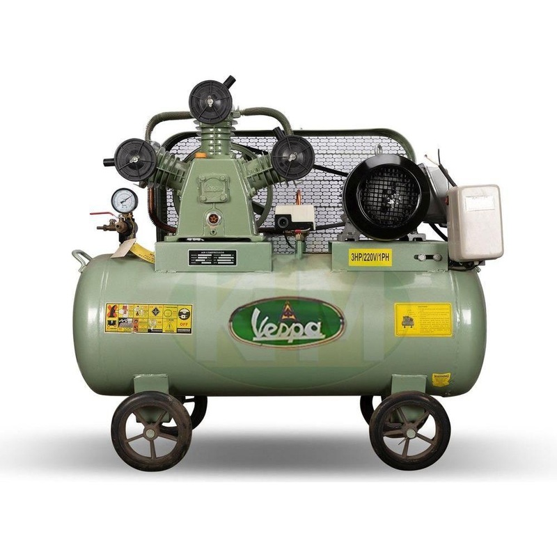 Vespa 3 HP Air Compressor Belt Driven