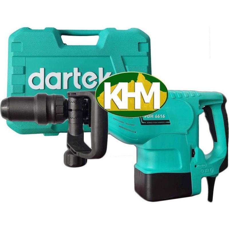 Dartek PDH 6616 Demolition Hammer / Chipping Gun 1500W 25J