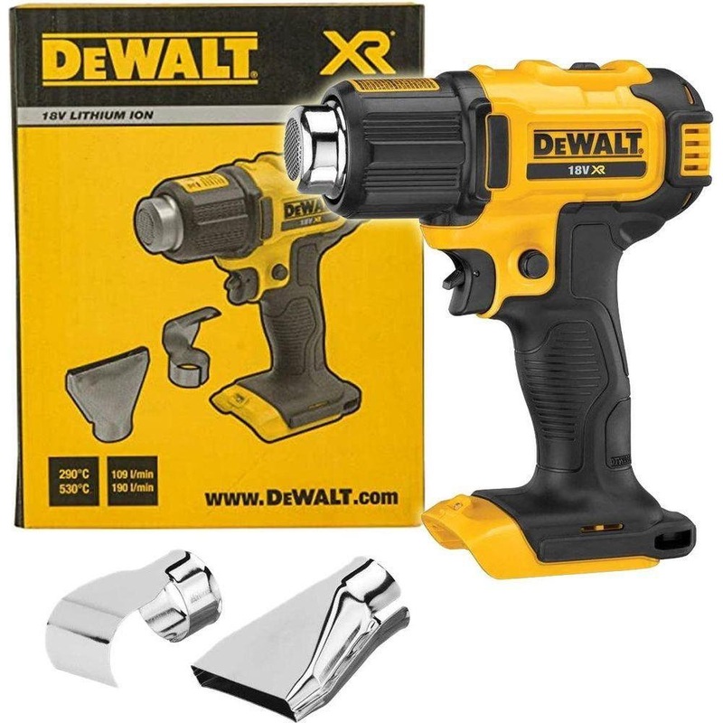 Dewalt DCE530N 18V/20V Cordless Heat Gun / Hot Air Gun (Bare)