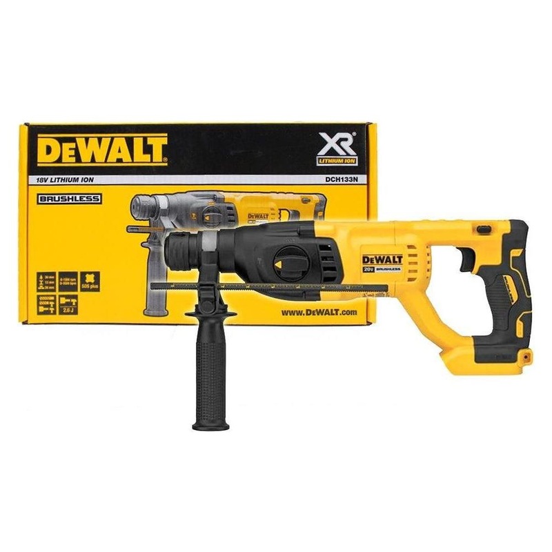 Dewalt DCH133N 18V/20V Cordless SDS-plus Rotary Hammer 20mm (Bare)