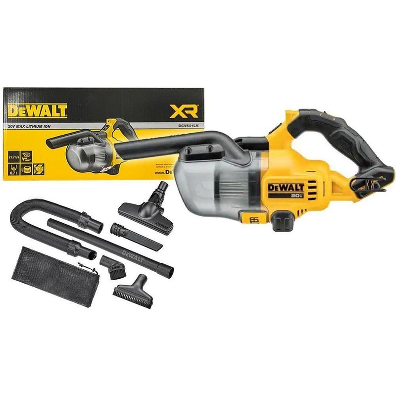 Dewalt DCV501LN 18V/20V Cordless Vacuum Cleaner (Bare) 21.7L