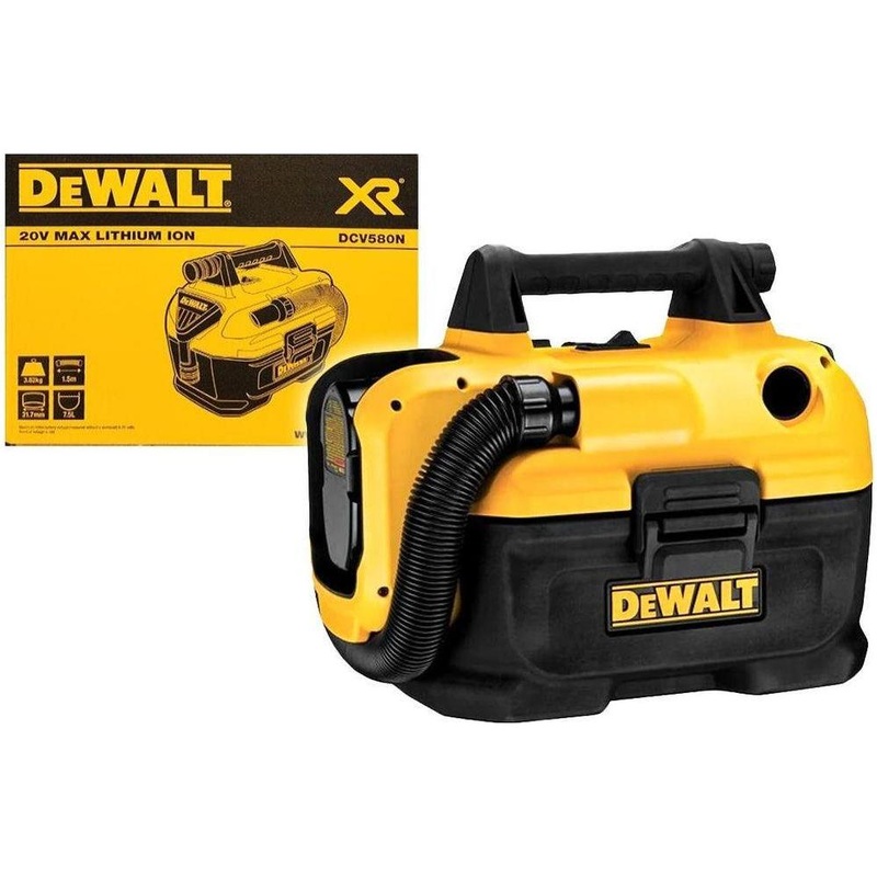 Dewalt DCV580N 18V/20V Cordless Wet & Dry Vacuum Cleaner 31cfm (Bare)