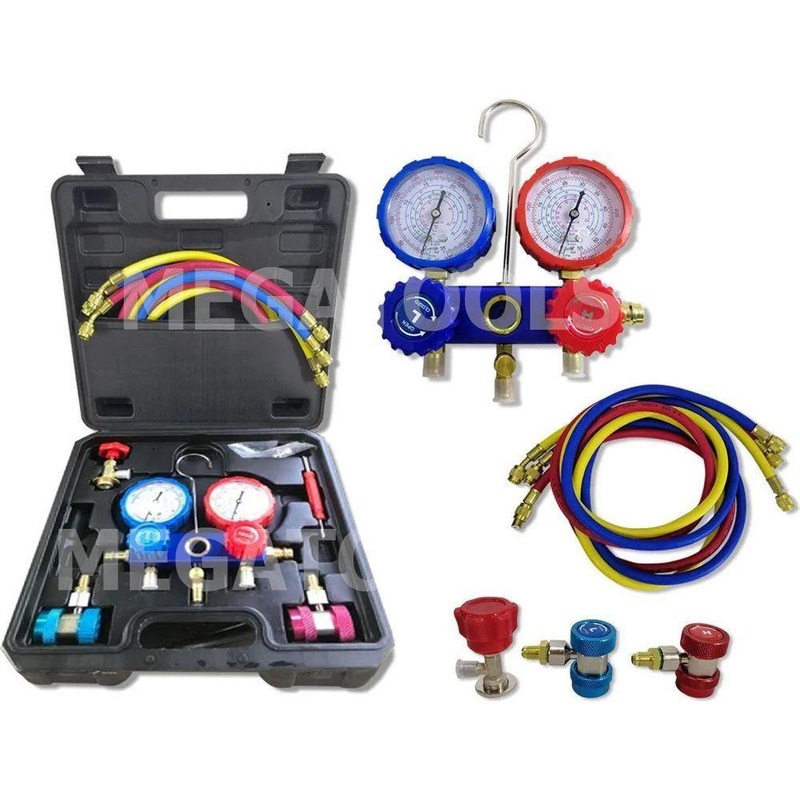 Megatools R134 Manifold Gauge Set Tester