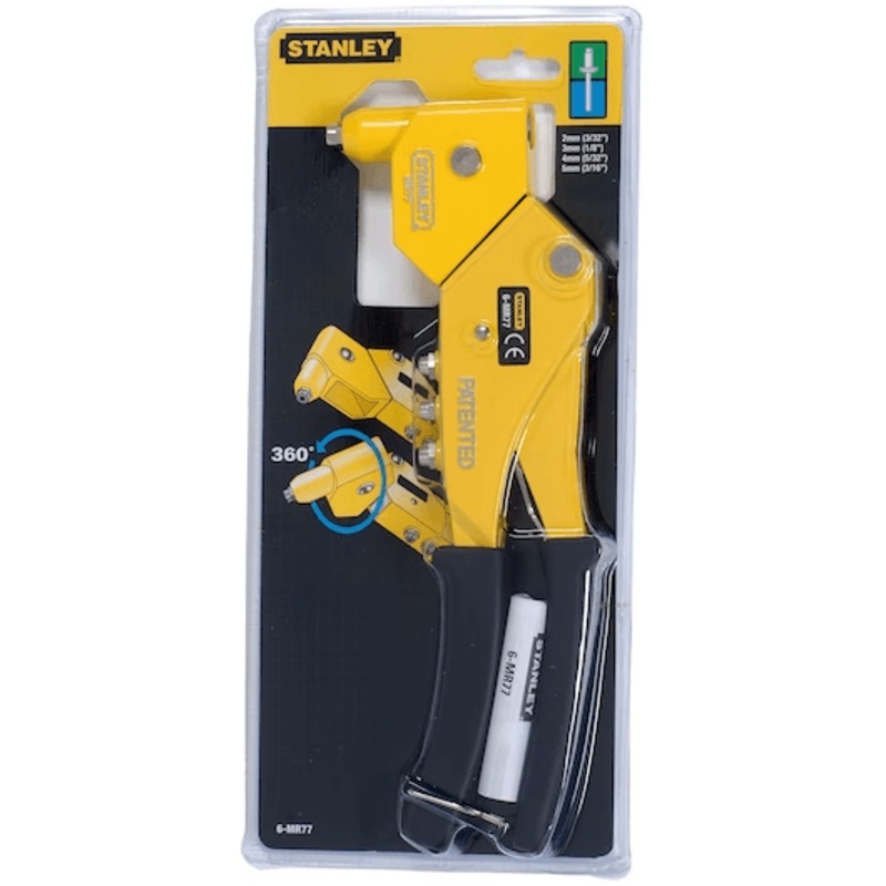 Stanley MR 77-C22 Pro Swivel Hand Riveter (360 Degree Rotating Head)