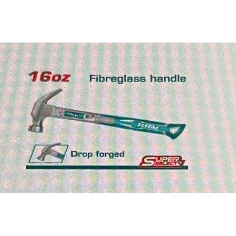 Total Claw Hammer Drop-Forged Hammerhead