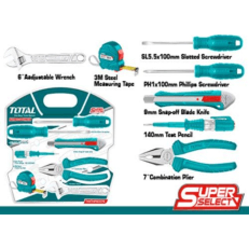 Total THKTHP90076 7pcs Hand Tools Set