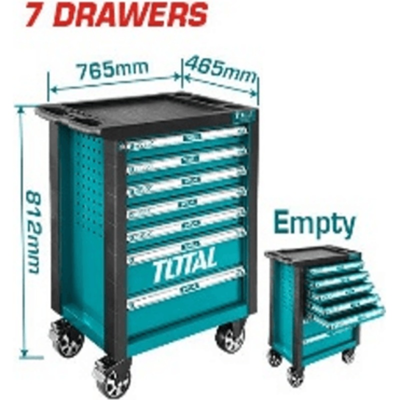 Total THRC01071 Roller Cabinet (7pcs Drawer)