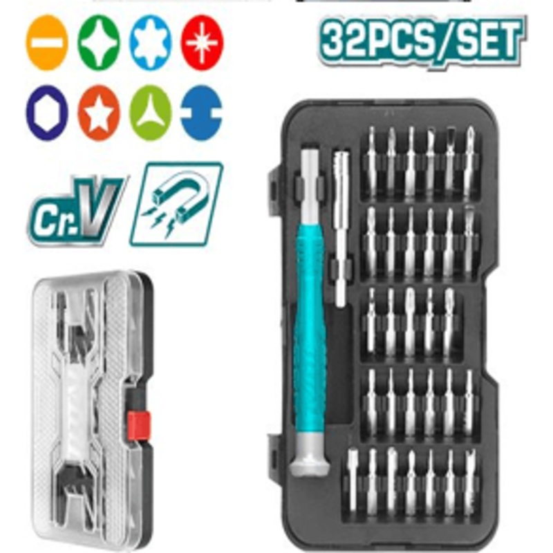 Total THT250PS0321 32pcs Precision Screwdriver Set