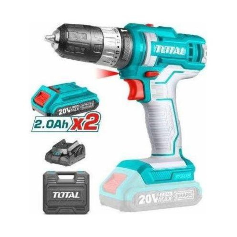 Total TIDLI20145 Li-Ion Impact Drill 20V ss
