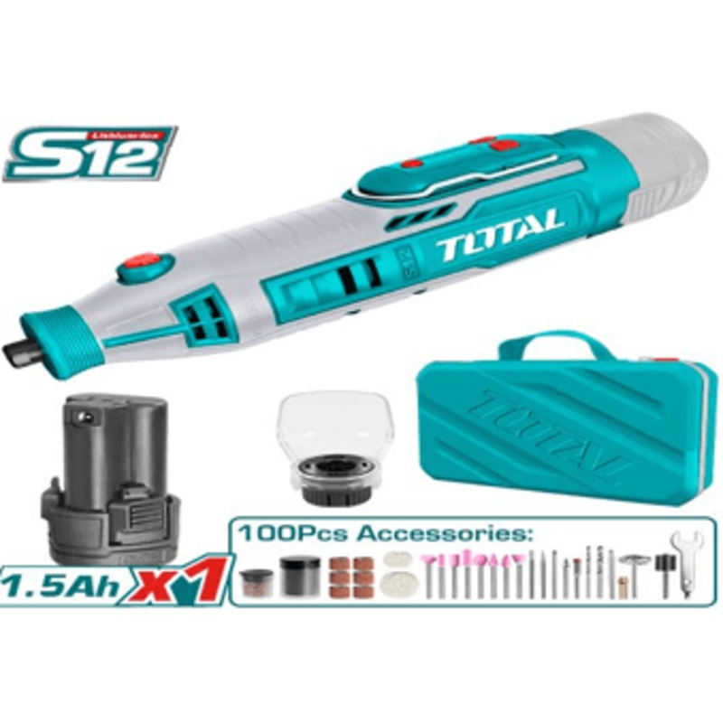Total TMGLI12011 Li-Ion Die Grinder 12V