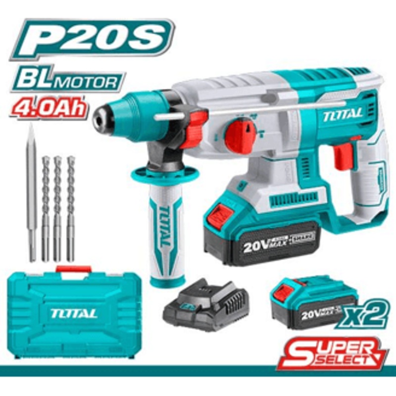 Total TRHLI202287 Li-ion Rotary Hammer 20V ss