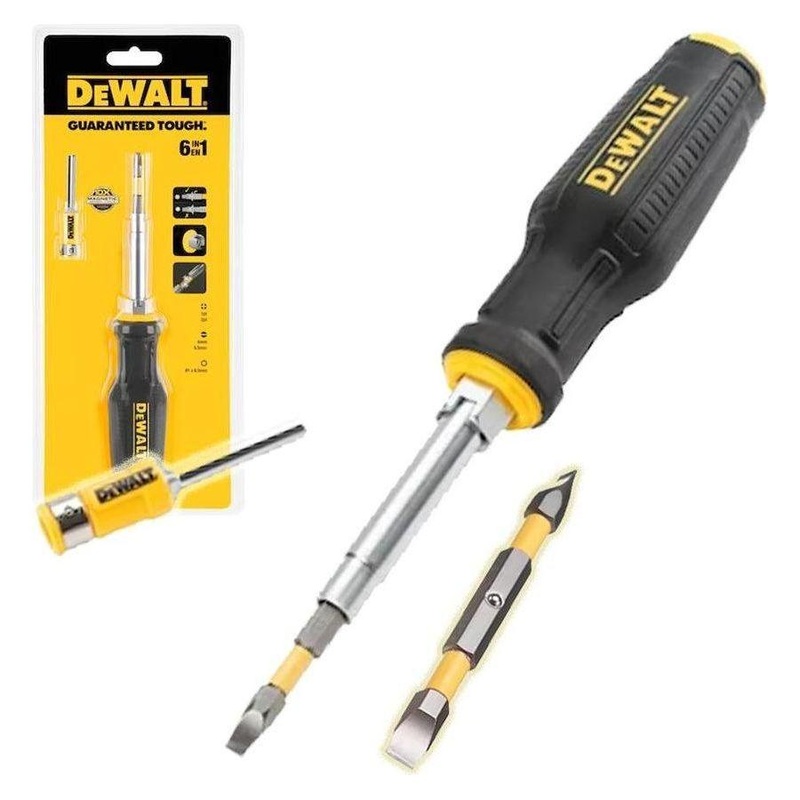 Dewalt DWHT066569 Full Fit 6-way Multi-bit Screwdriver
