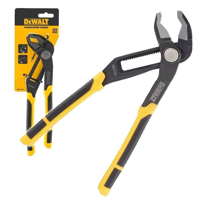 Dewalt DWHT074431 V-Jaw Pushlock Pliers 250mm
