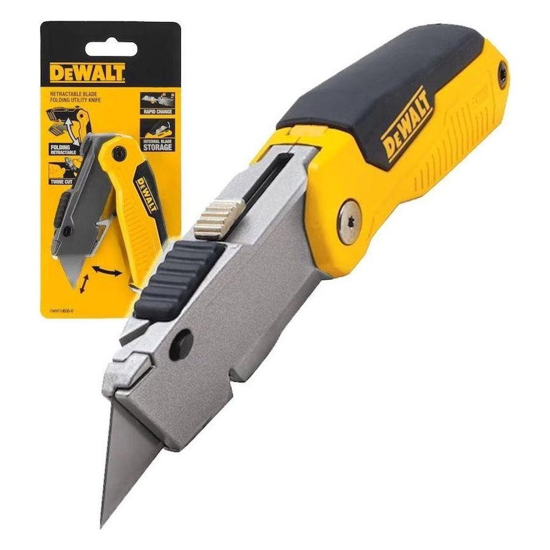 Dewalt DWHT100350 Folding Retractable Utility Cutter Knife