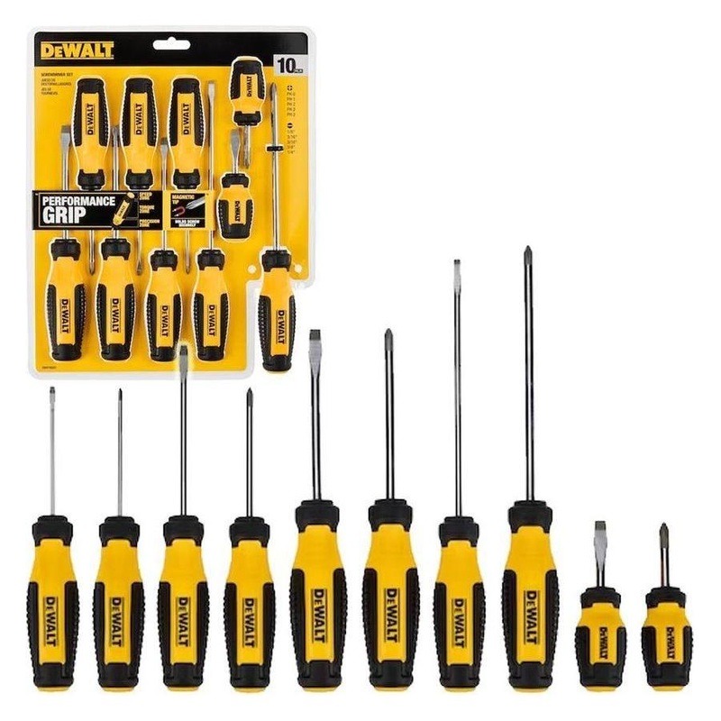 Dewalt DWHT65201 Screwdriver Set 10pcs