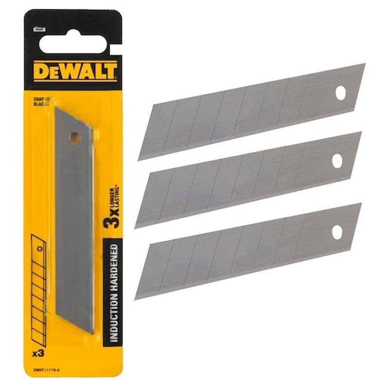 Dewalt Snap-Off Induction Hardened Blade 3pcs
