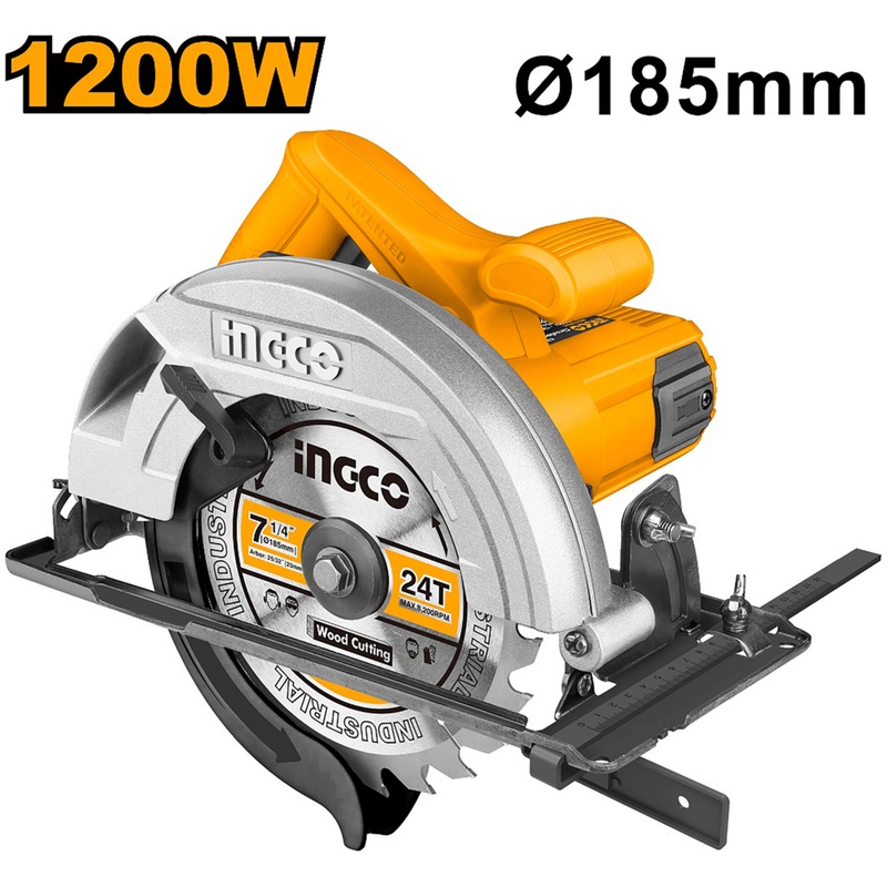 Ingco CS18578 Circular Saw 7-1/4" 1400W